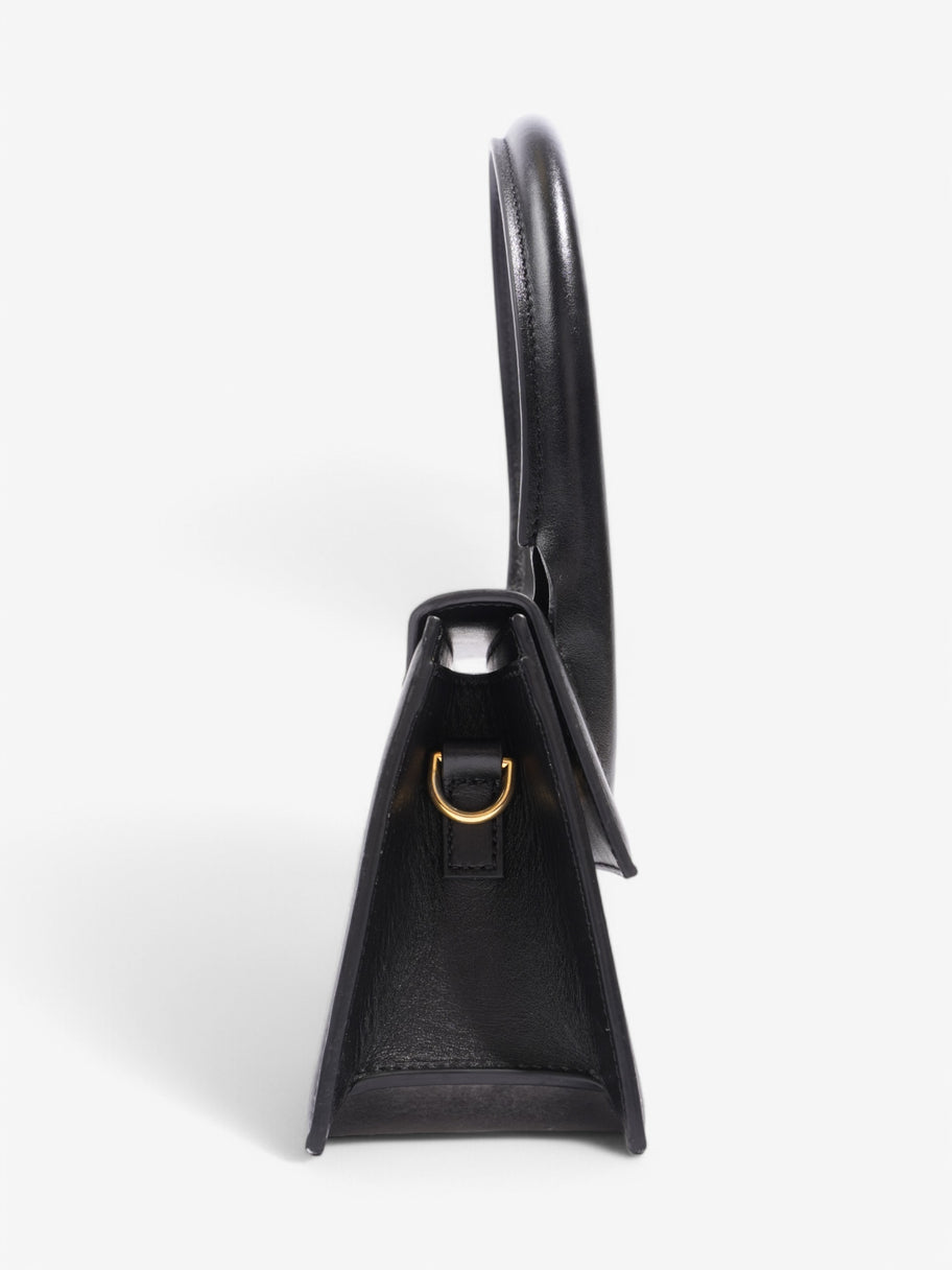 Jacquemus Le Chiquito Black Leather Moyen Image 5
