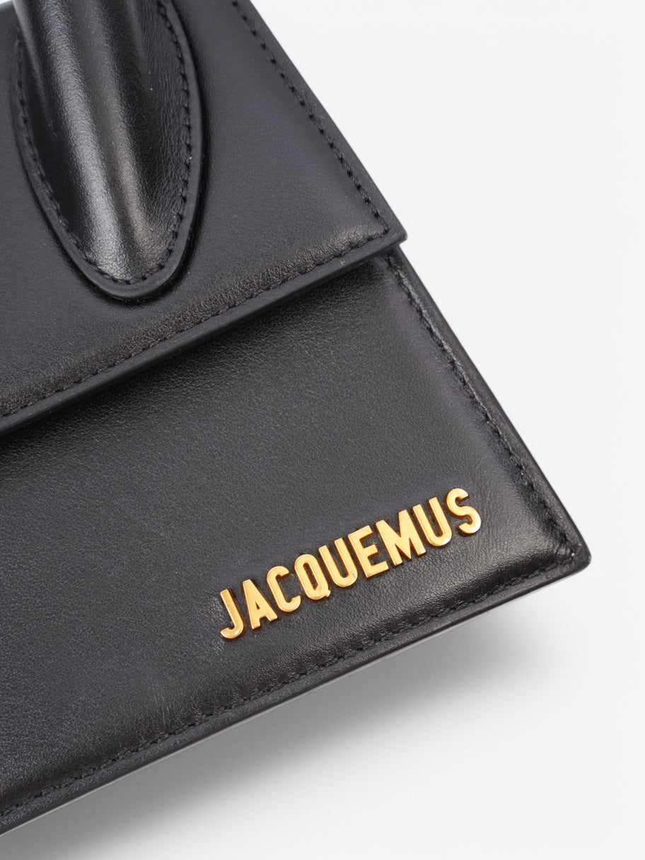 Jacquemus Le Chiquito Black Leather Moyen Image 7