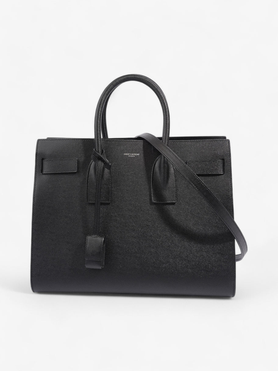 Saint Laurent Sac De Jour Black Calfskin Leather Small Image 1