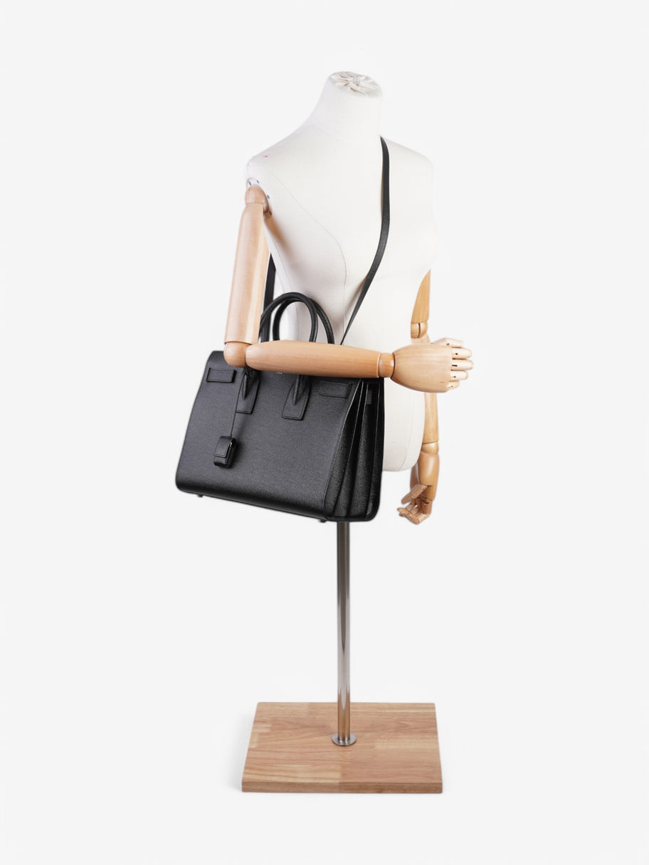 Saint Laurent Sac De Jour Black Calfskin Leather Small Image 3
