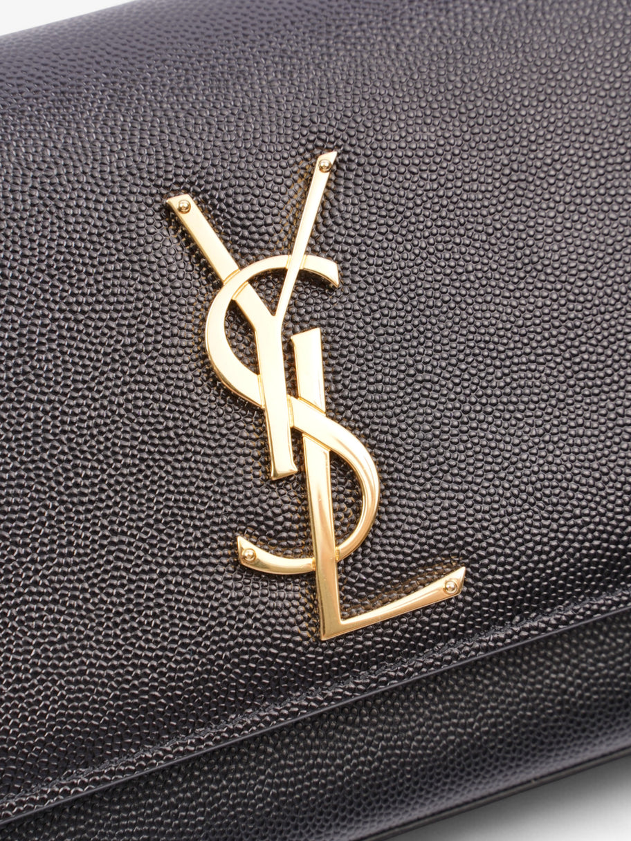 Saint Laurent Kate Black Leather Small Image 7