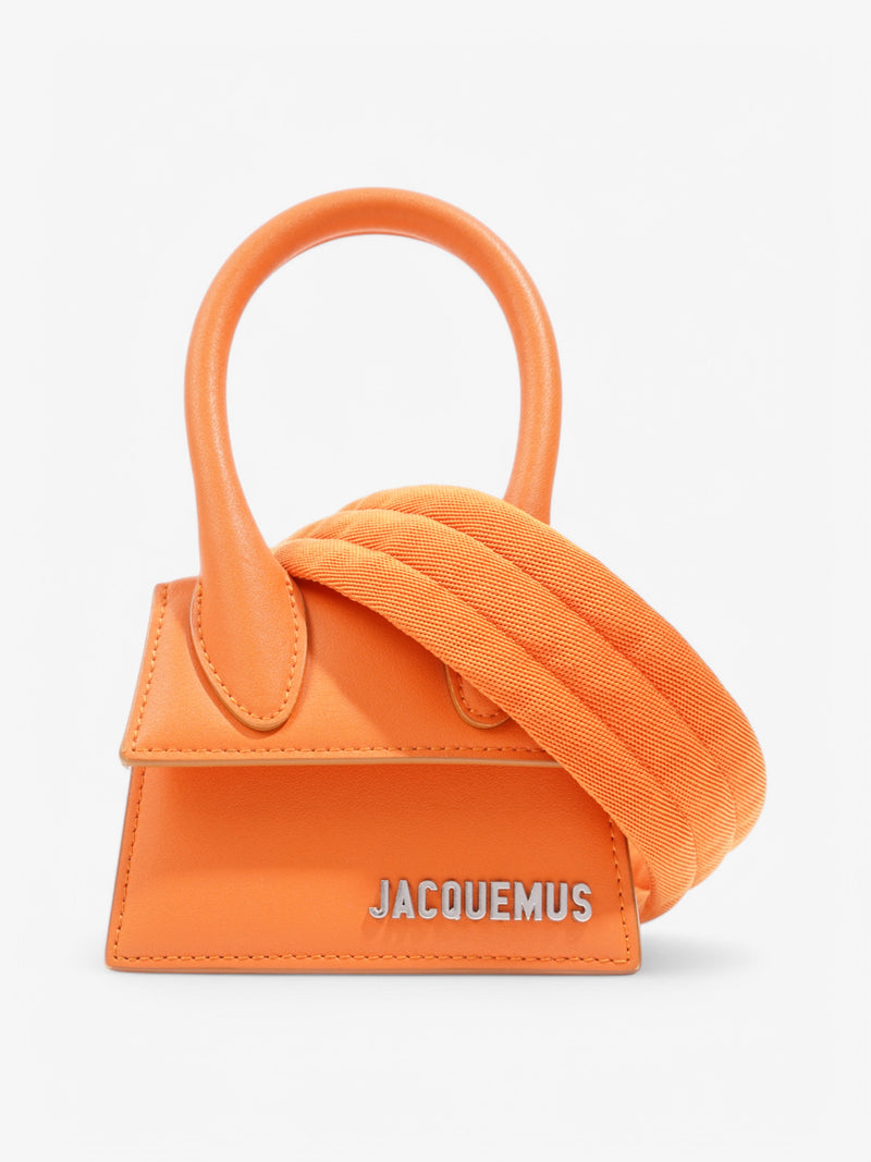  Jacquemus Le Chiquito Hommes Orange Leather Mini