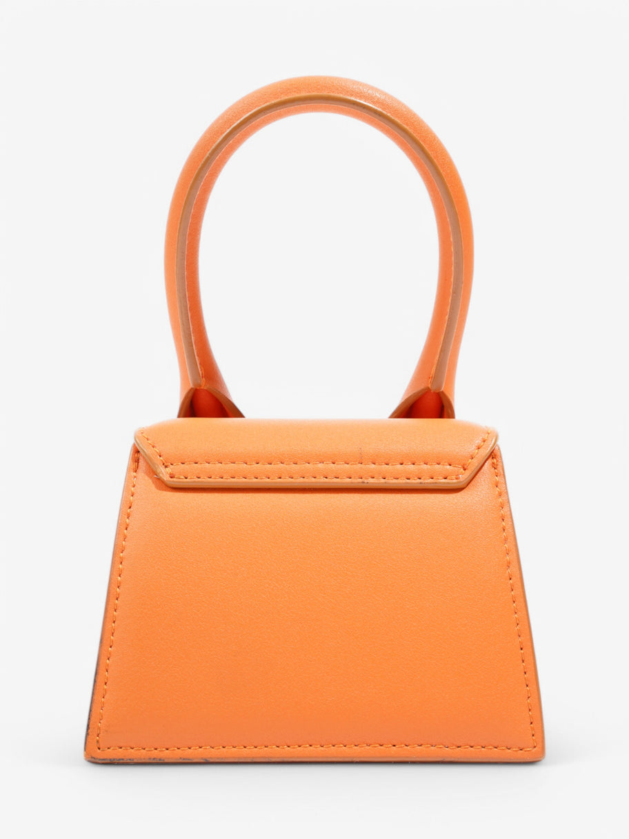 Jacquemus Le Chiquito Hommes Orange Leather Mini Image 4