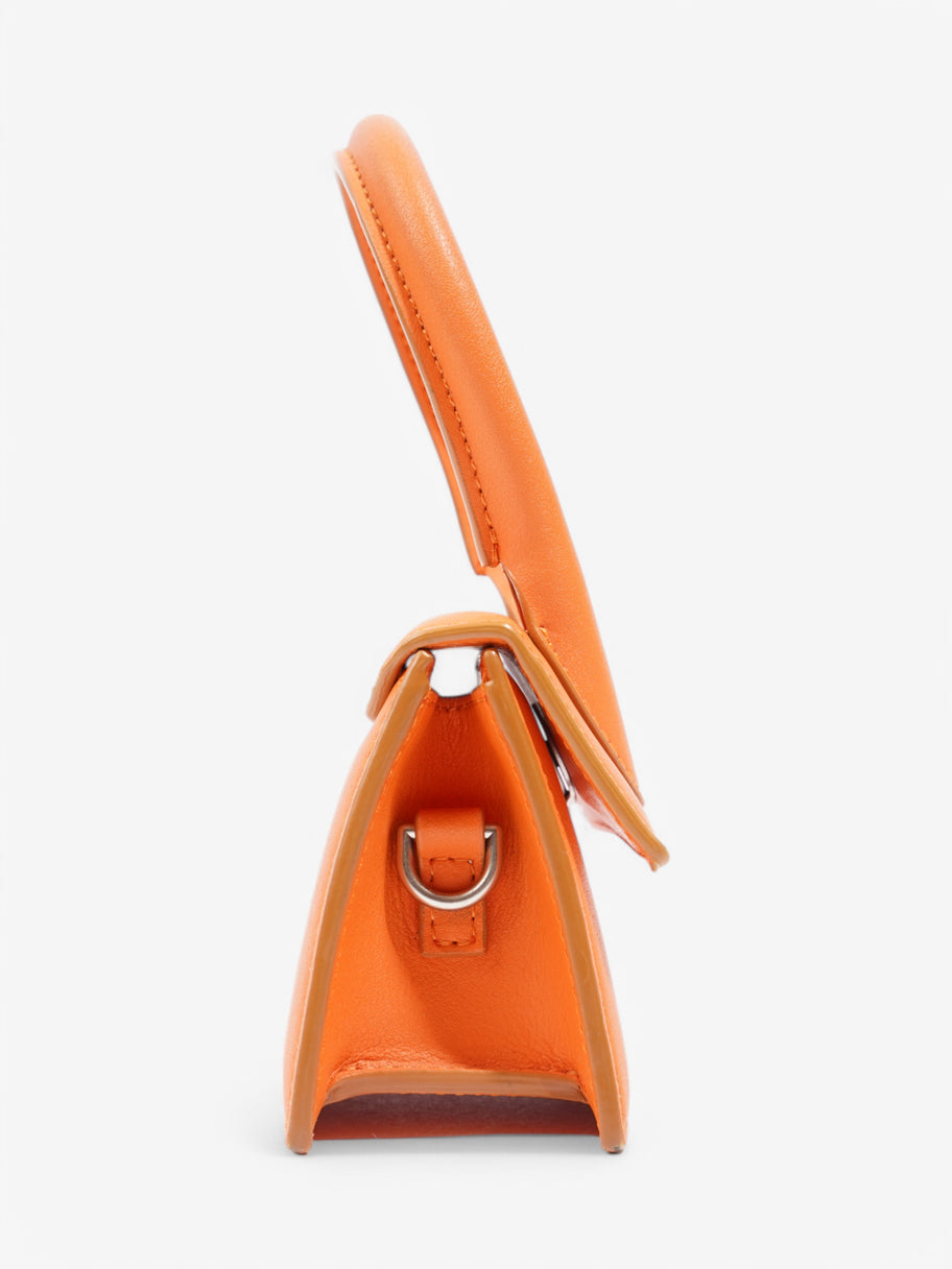 Jacquemus Le Chiquito Hommes Orange Leather Mini Image 5