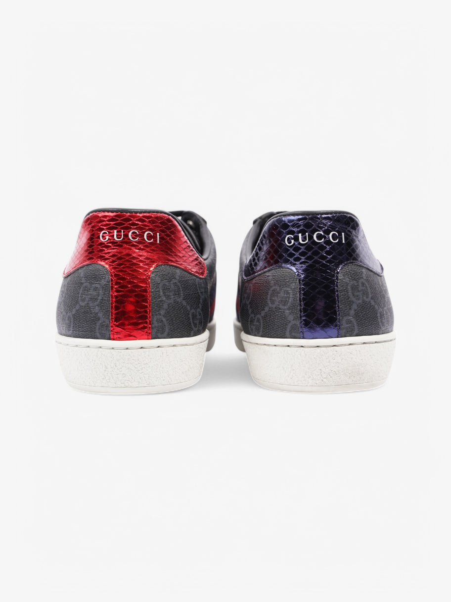 Gucci Ace Black Coated Canvas EU 42.5 UK 8.5 Image 6