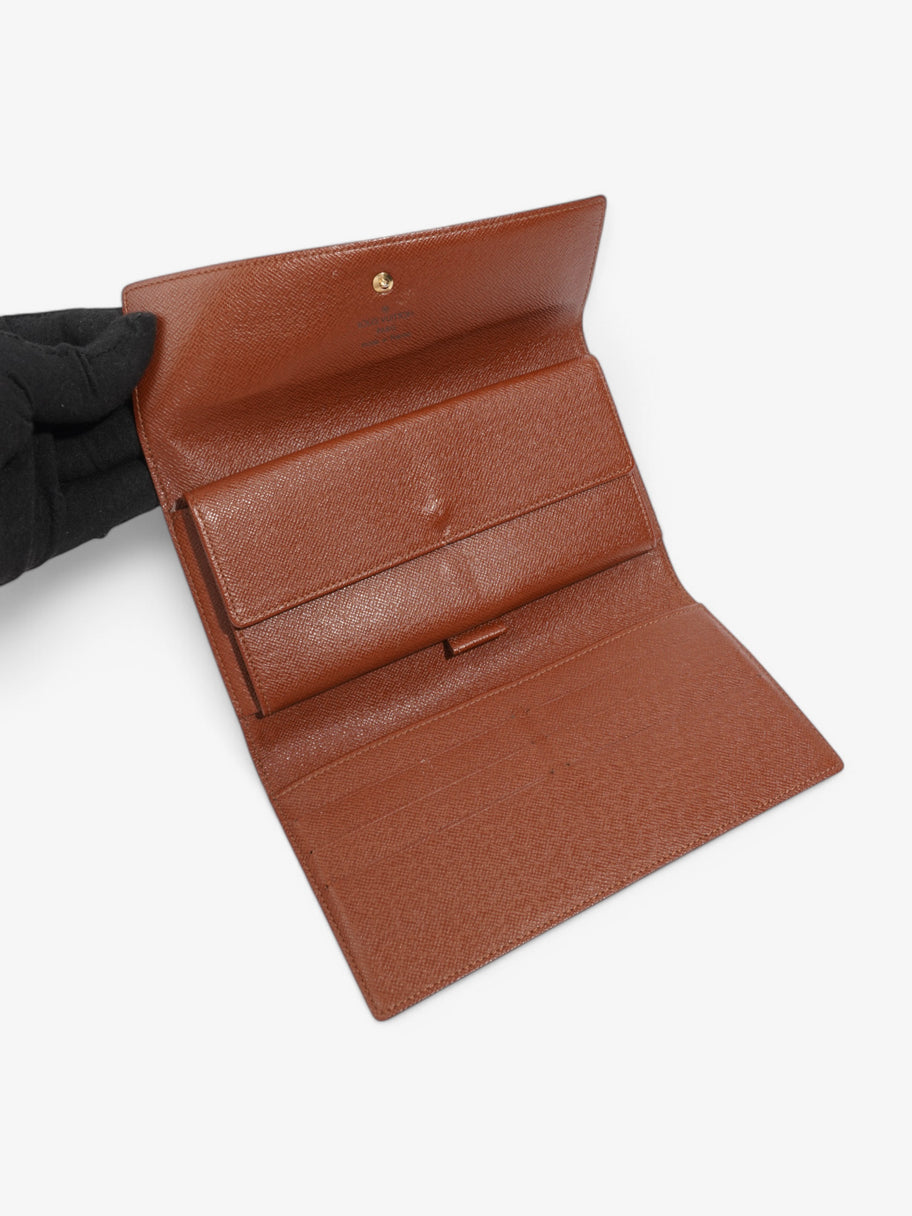 Louis Vuitton Sarah Wallet Monogram Coated Canvas Image 6