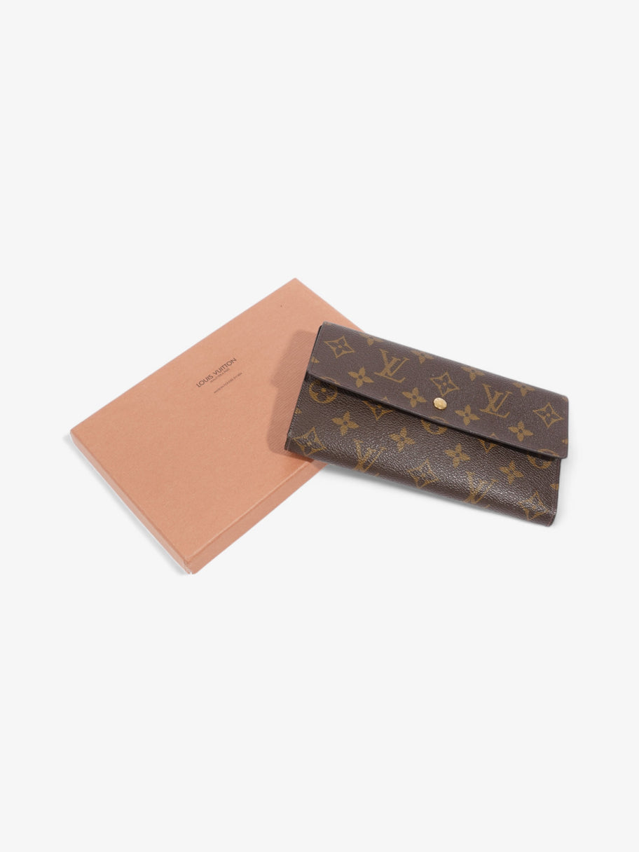 Louis Vuitton Sarah Wallet Monogram Coated Canvas Image 8