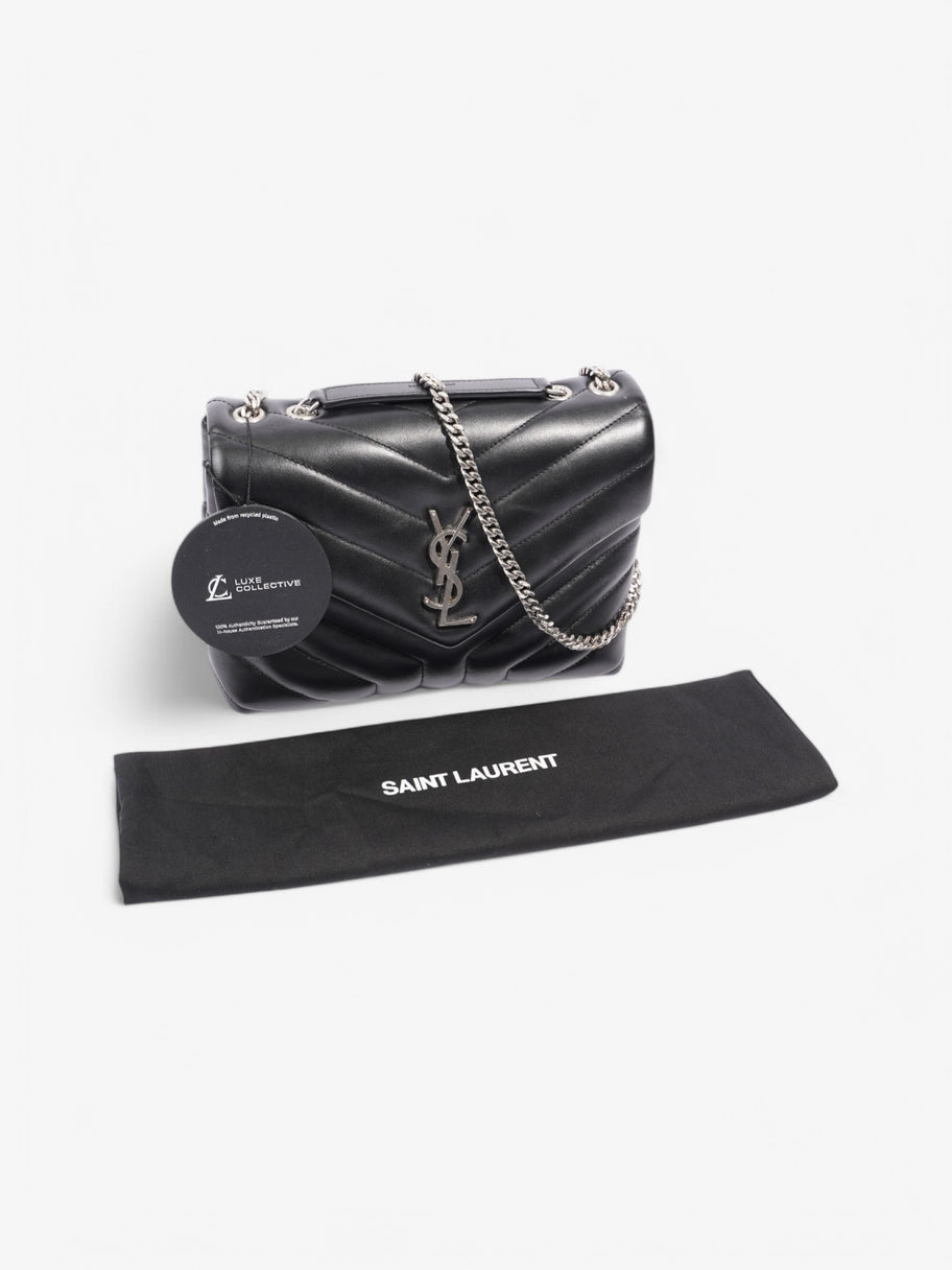 Saint Laurent Lou Lou Black Lambskin Leather Small Image 10