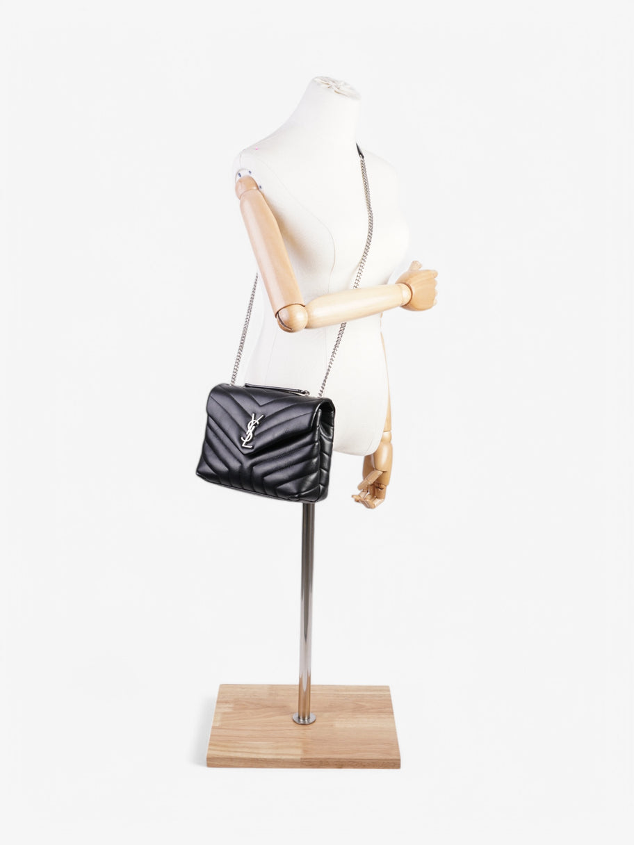 Saint Laurent Lou Lou Black Lambskin Leather Small Image 2