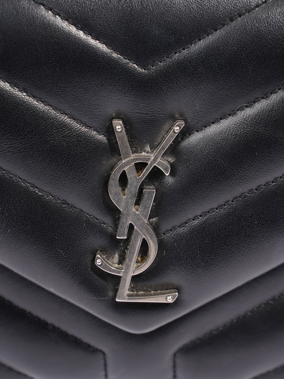 Saint Laurent Lou Lou Black Lambskin Leather Small Image 3