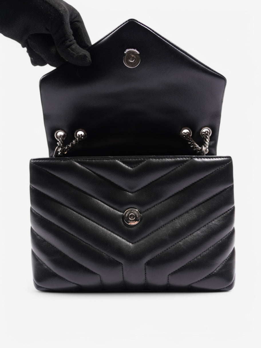 Saint Laurent Lou Lou Black Lambskin Leather Small Image 8
