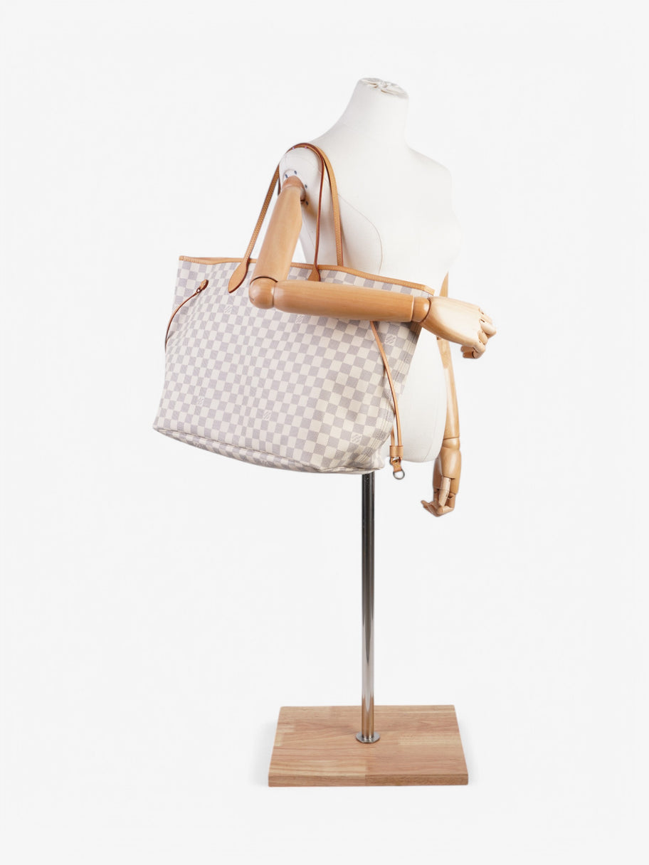Louis Vuitton Neverfull Damier Azure Coated Canvas GM Image 2