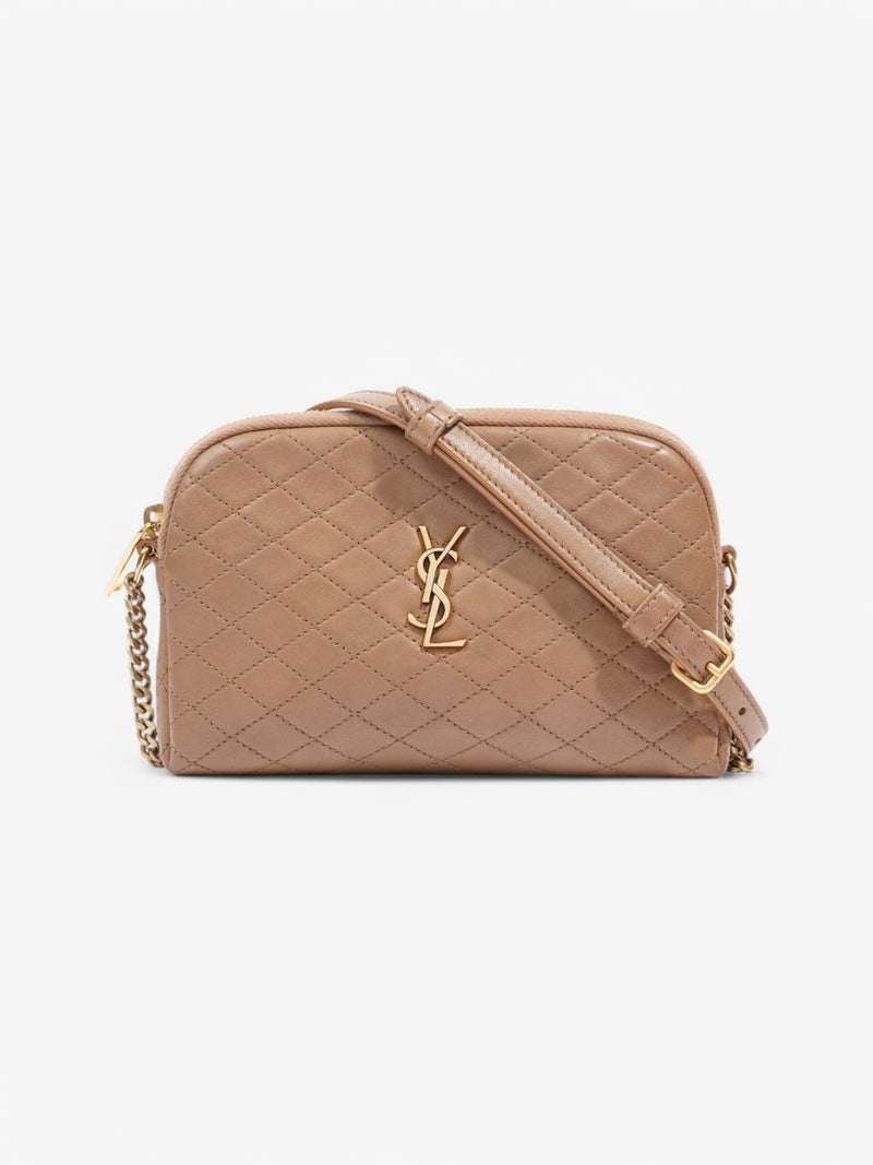  Saint Laurent YSL Minibag Gaby Brown Leather