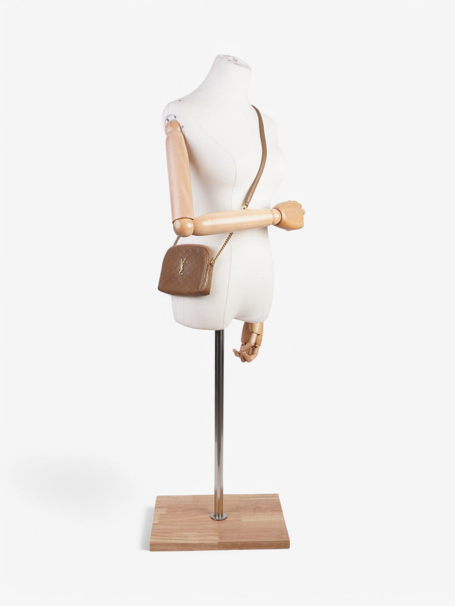Saint Laurent YSL Minibag Gaby Brown Leather Image 2