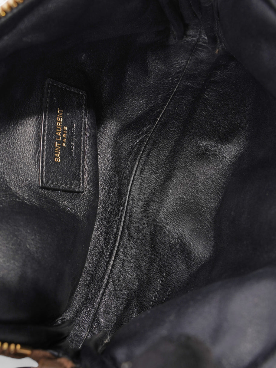 Saint Laurent YSL Minibag Gaby Brown Leather Image 8