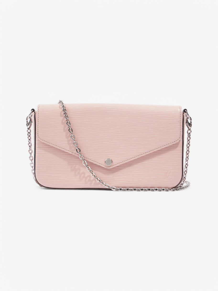 Louis Vuitton Pochette Felicie Light Pink Epi Leather Image 1