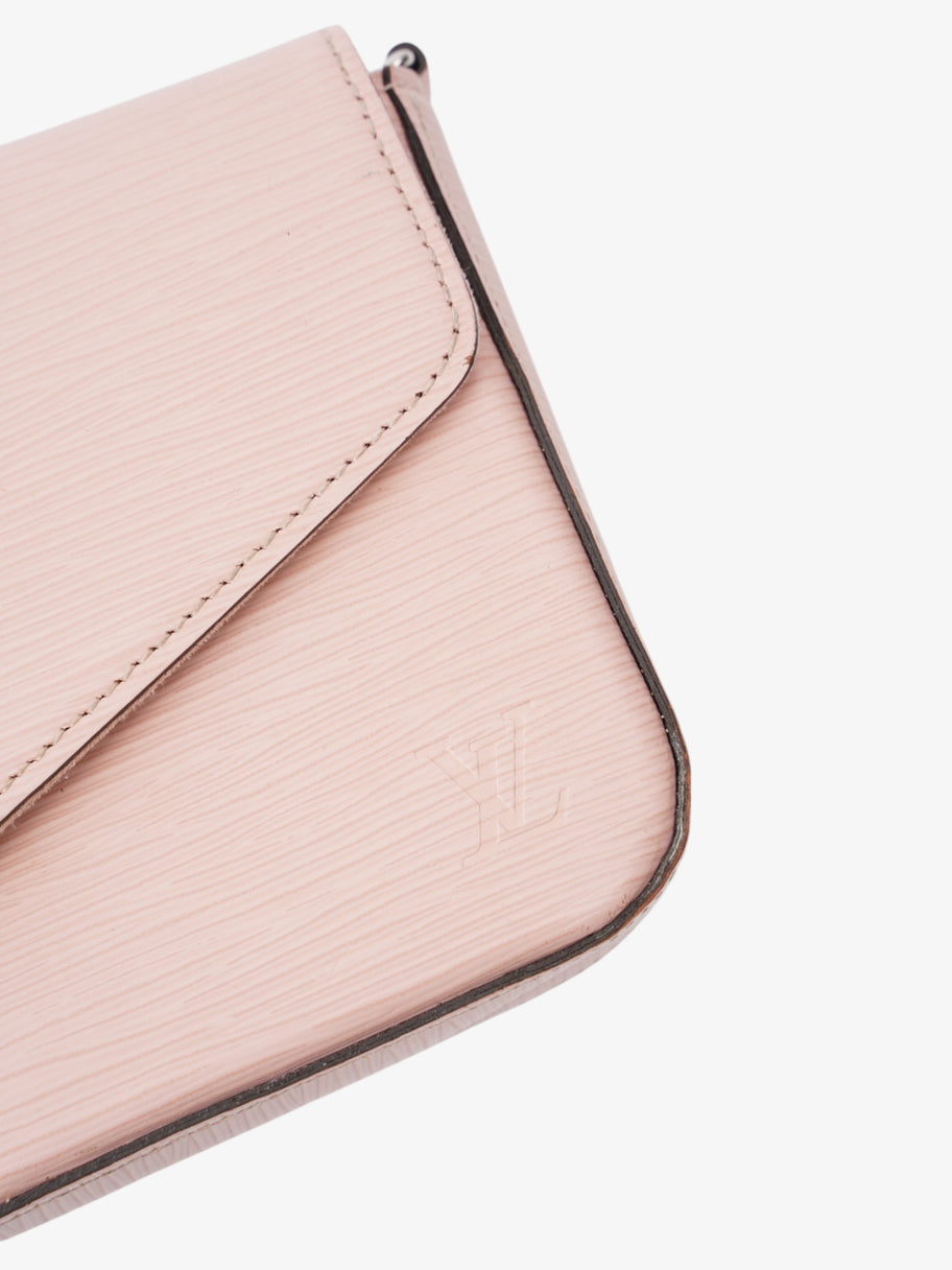 Louis Vuitton Pochette Felicie Light Pink Epi Leather Image 7