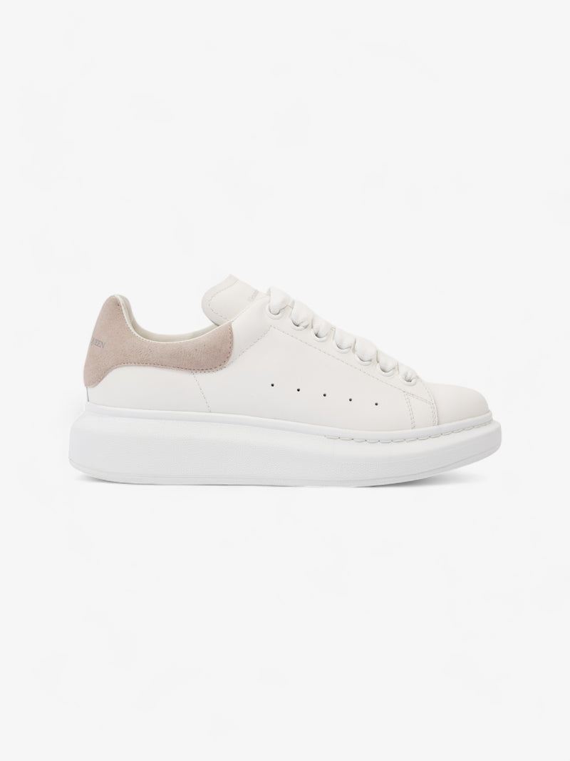  Alexander McQueen Oversized Sneakers White / Beige Leather EU 37 UK 4