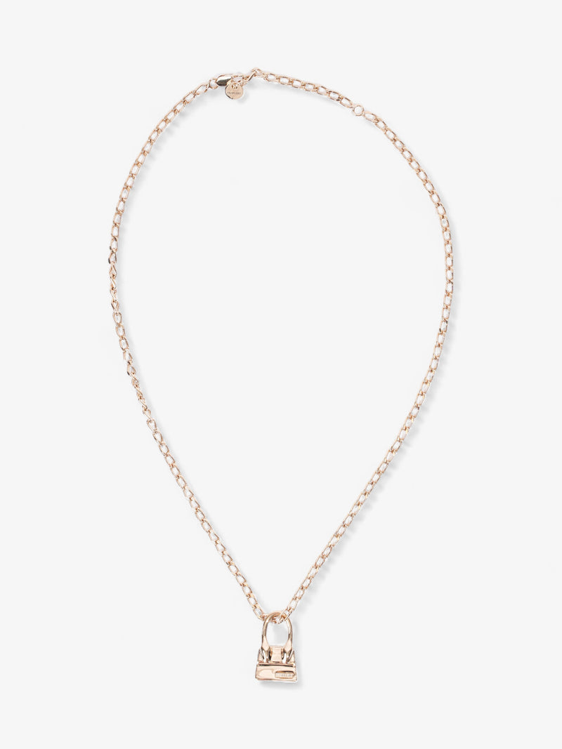  Jacquemus Le Collier Chiquito Light Gold Base Metal