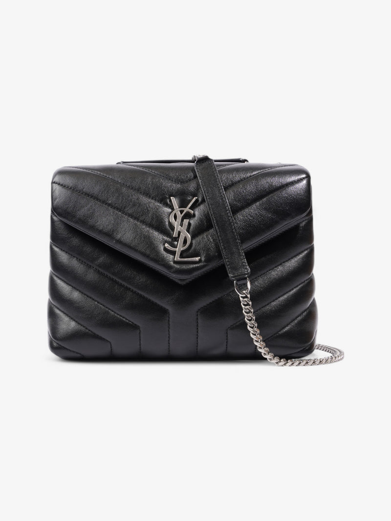 Saint Laurent Loulou Black Quilted Leather Small