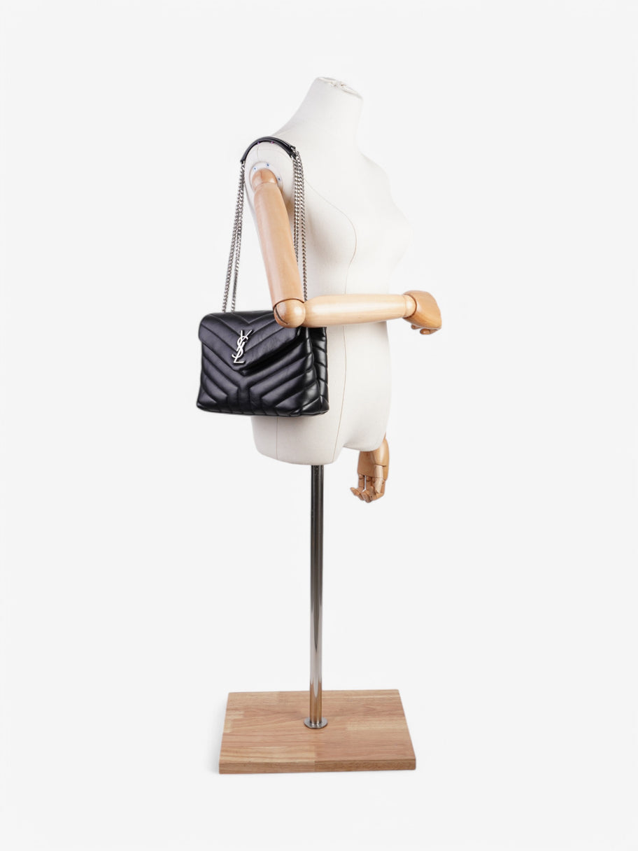 Saint Laurent Loulou Black Quilted Leather Small Image 2