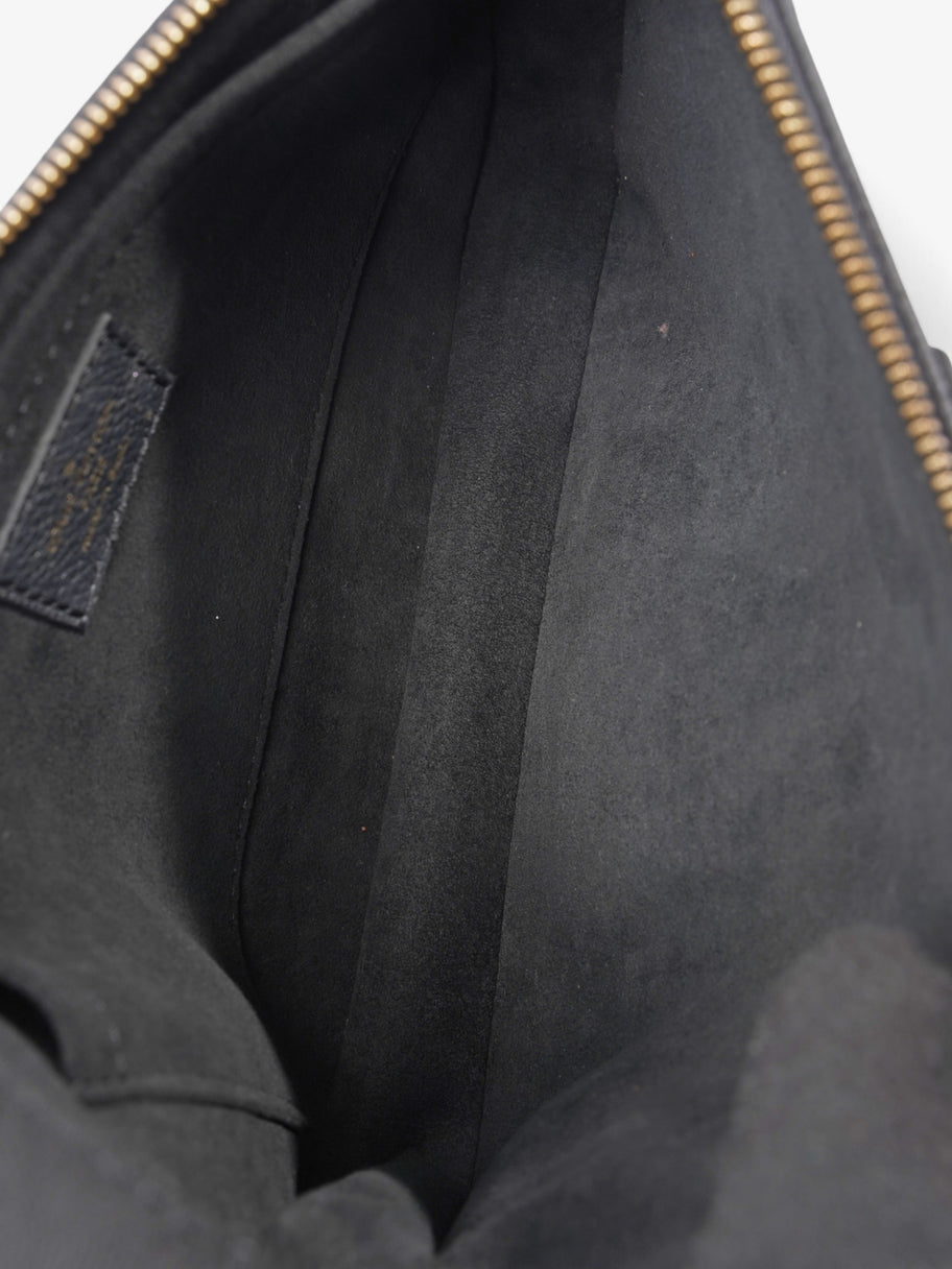 Louis Vuitton Multi Pochette Accessoires Black Embossed Leather Image 8