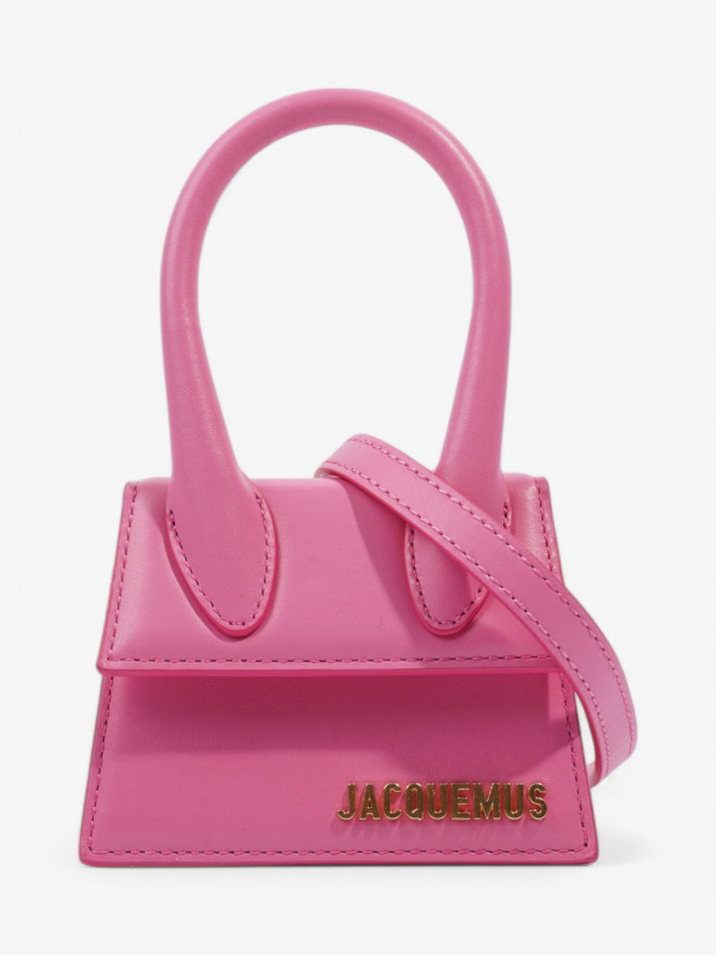  Jacquemus Le Chiquito Pink Leather Mini