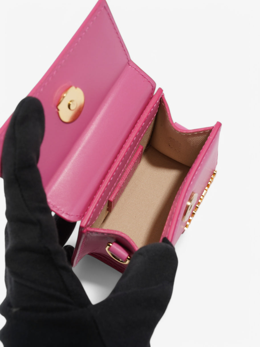 Jacquemus Le Chiquito Pink Leather Mini Image 7