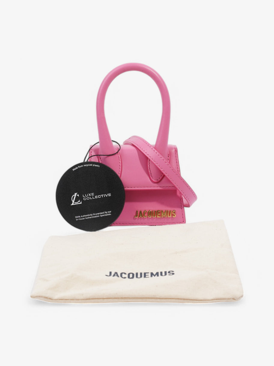 Jacquemus Le Chiquito Pink Leather Mini Image 8