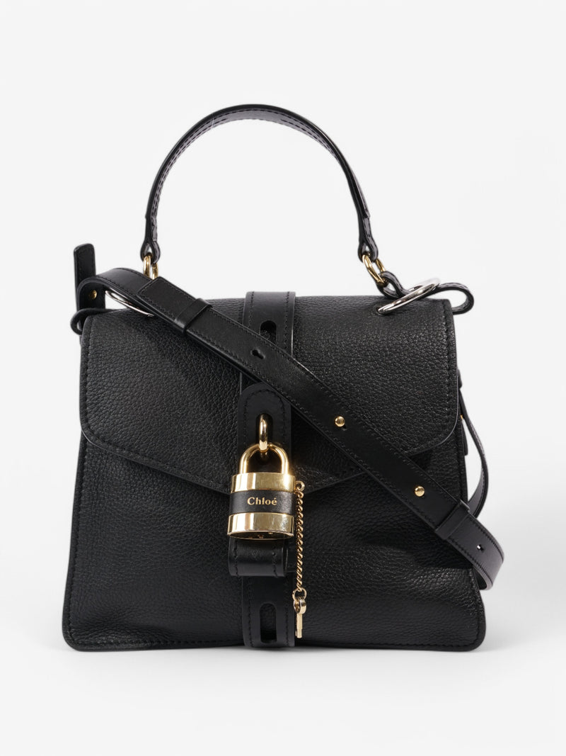  Chloe Aby Day Black Calfskin Leather Large