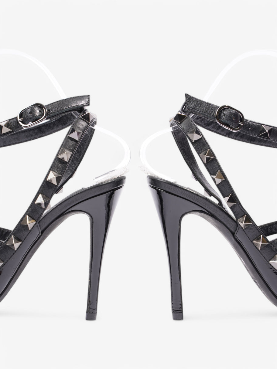 Valentino Rockstud Heels 90 Black Patent Leather EU 37 UK 4 Image 9