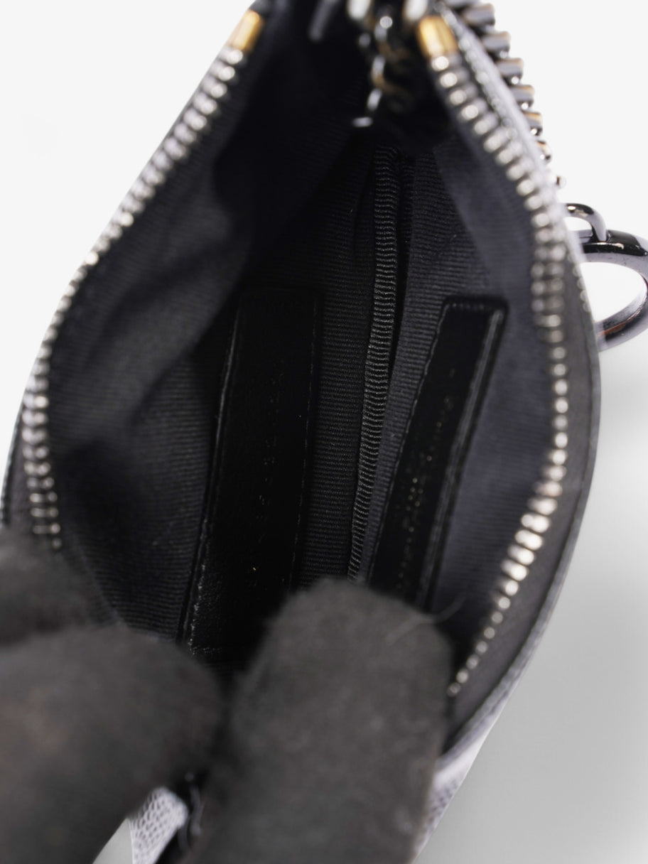 Saint Laurent Monogram Key Pouch Black Grained Leather Image 4