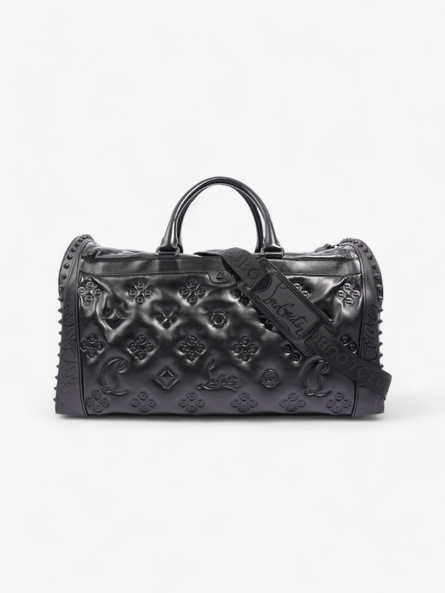 Christian Louboutin Sneakender Studded Duffle Bag Black Leather Image 12