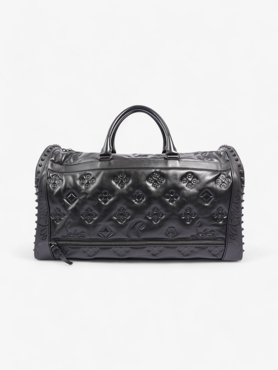 Christian Louboutin Sneakender Studded Duffle Bag Black Leather Image 3