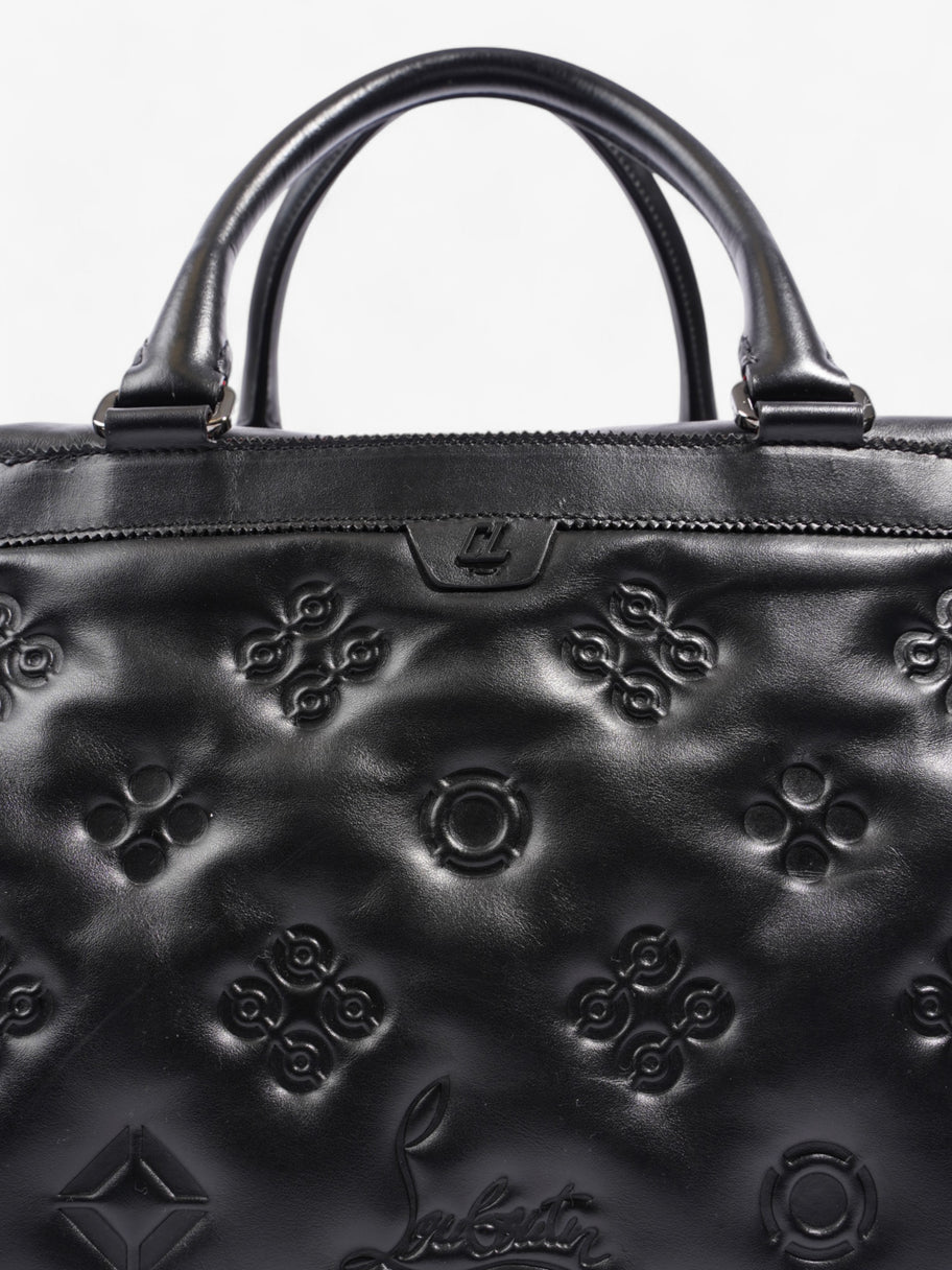 Christian Louboutin Sneakender Studded Duffle Bag Black Leather Image 6