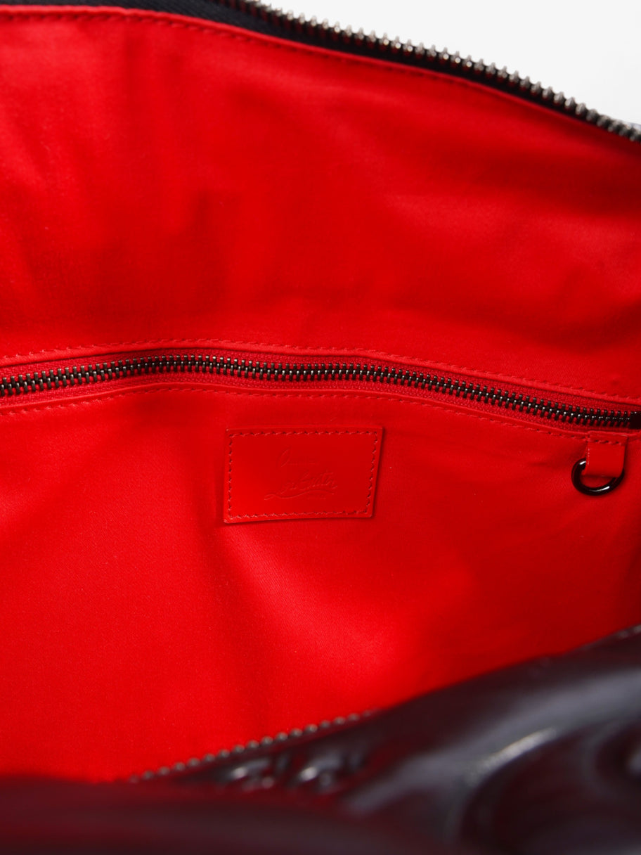 Christian Louboutin Sneakender Studded Duffle Bag Black Leather Image 9