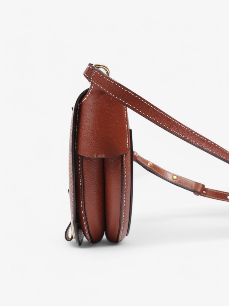 Chloe Darryl Sadle Brown Leather Image 3