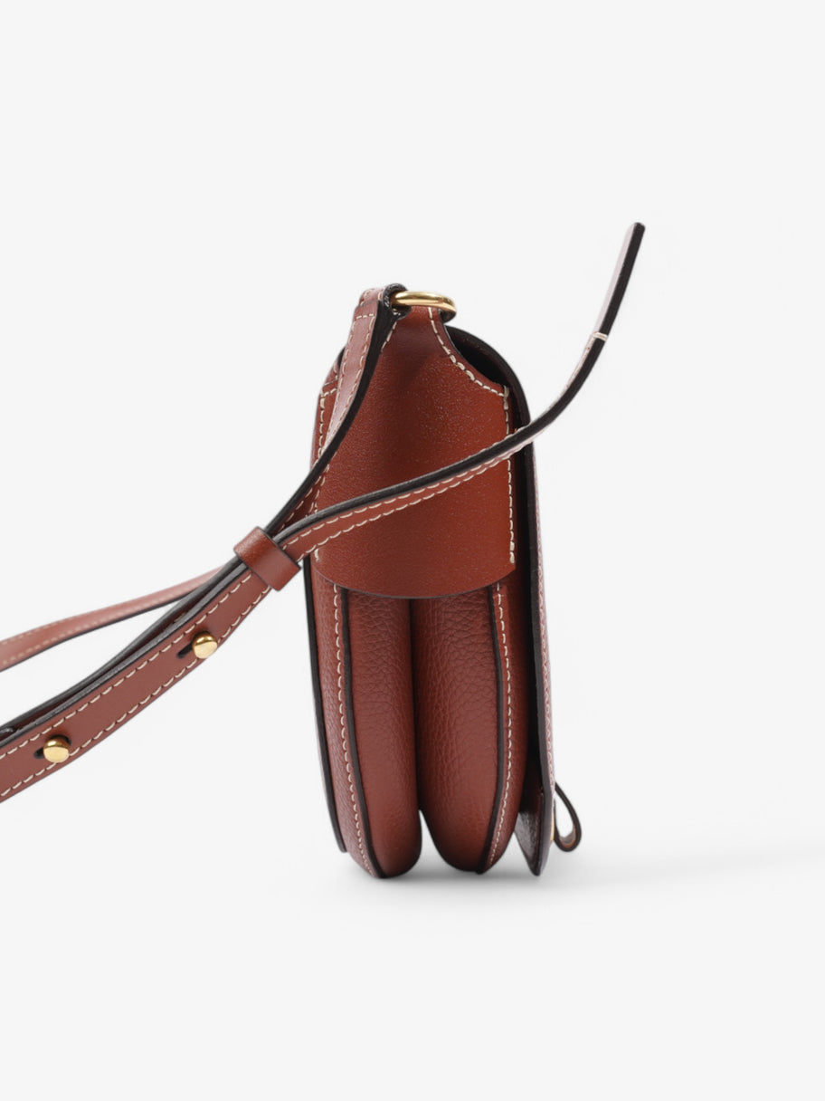 Chloe Darryl Sadle Brown Leather Image 5