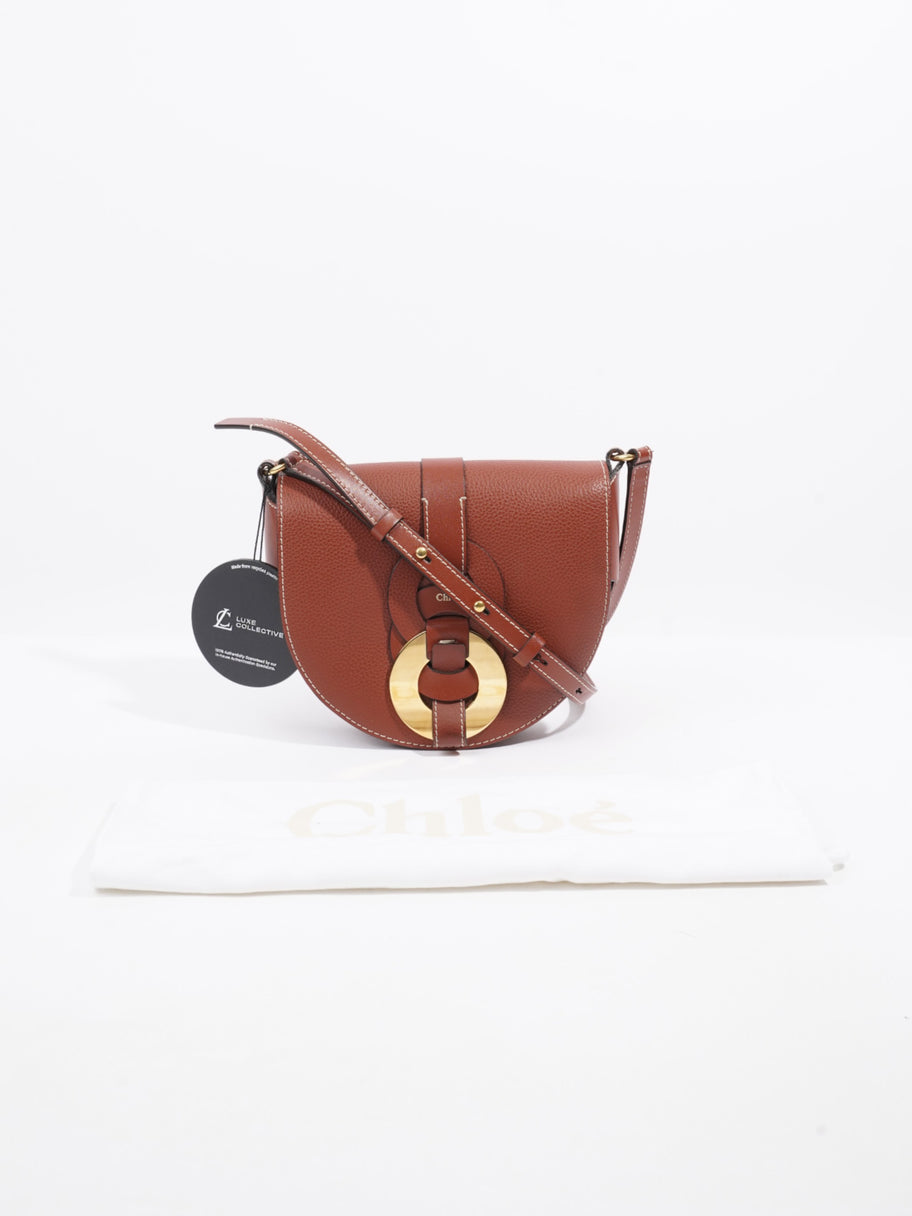 Chloe Darryl Sadle Brown Leather Image 8