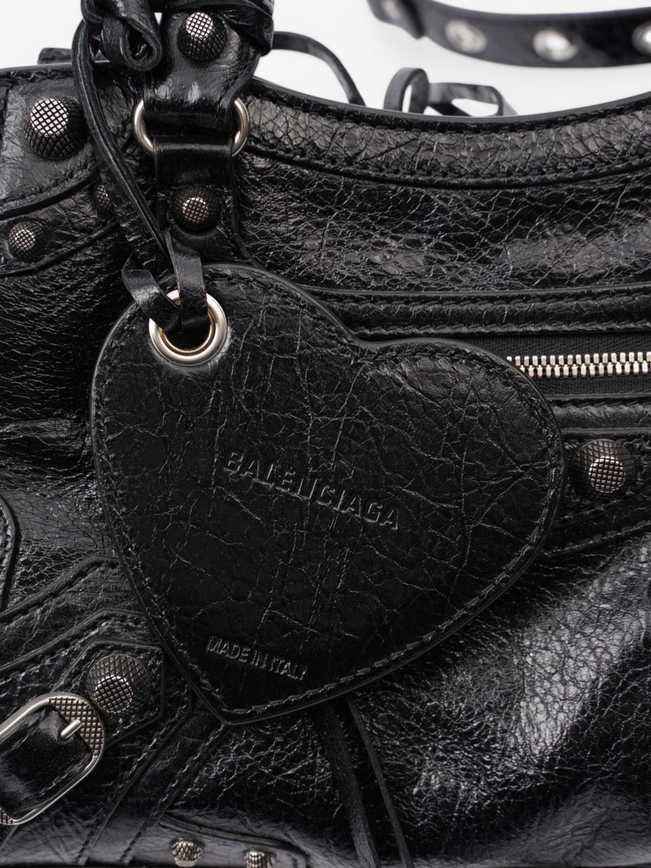 Balenciaga City Bag Black Leather Image 7