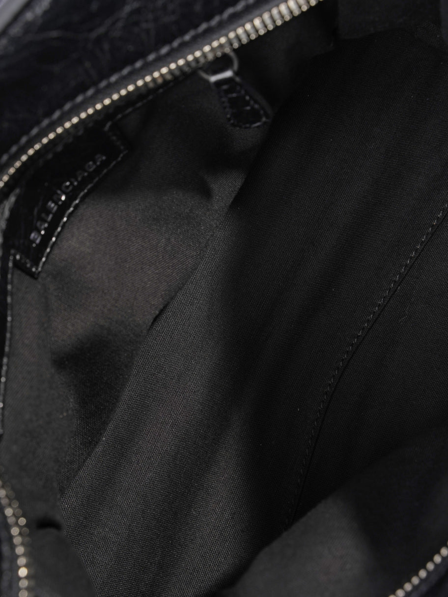 Balenciaga City Bag Black Leather Image 8
