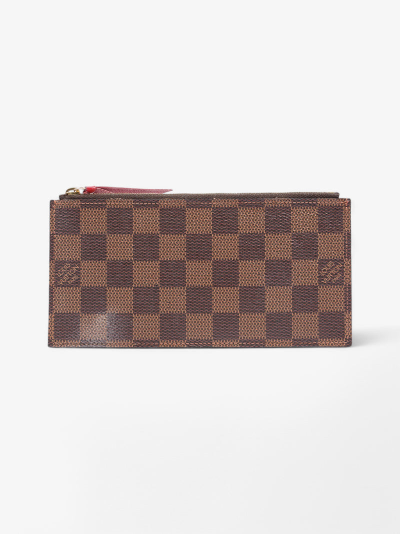  Louis Vuitton Felicie Insert Damier Ebene Coated Canvas