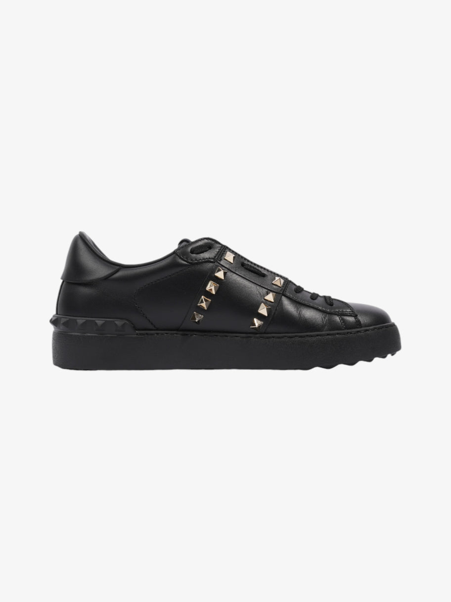 Valentino Rockstud Untitled Sneakers Black Leather EU 39 UK 6 Image 4