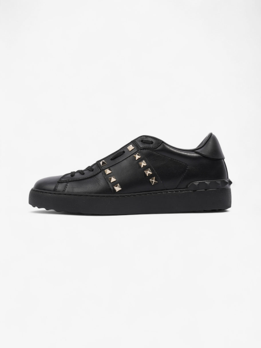 Valentino Rockstud Untitled Sneakers Black Leather EU 39 UK 6 Image 5