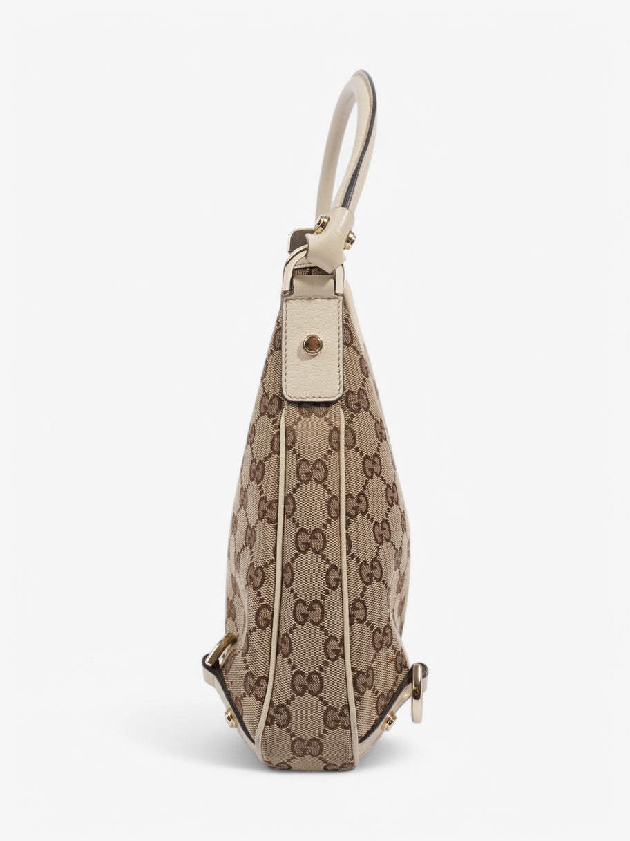 Gucci Abbey D-Ring Supreme / White Canvas Image 3