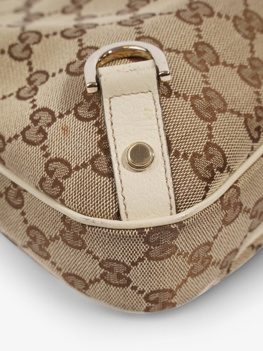 Gucci Abbey D-Ring Supreme / White Canvas Image 7