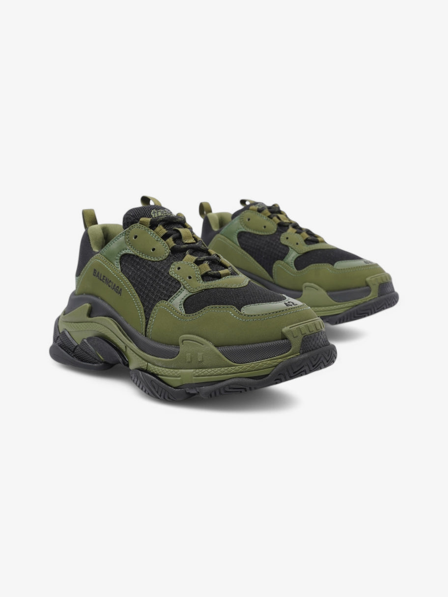 Balenciaga Triple S Black / Khaki Mesh EU 42 UK 8 Image 2