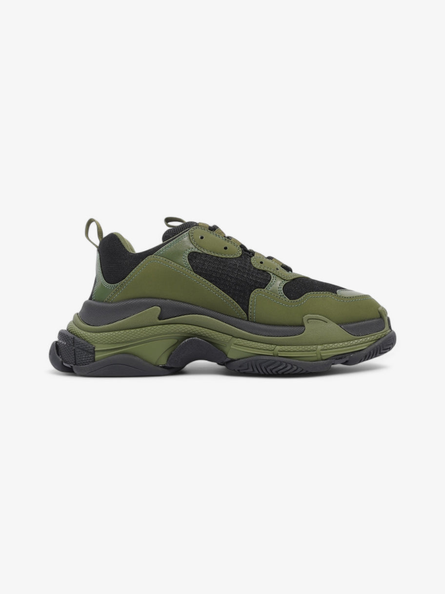 Balenciaga Triple S Black / Khaki Mesh EU 42 UK 8 Image 4