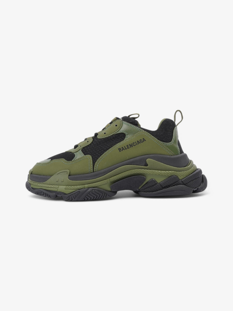 Balenciaga Triple S Black / Khaki Mesh EU 42 UK 8 Image 5