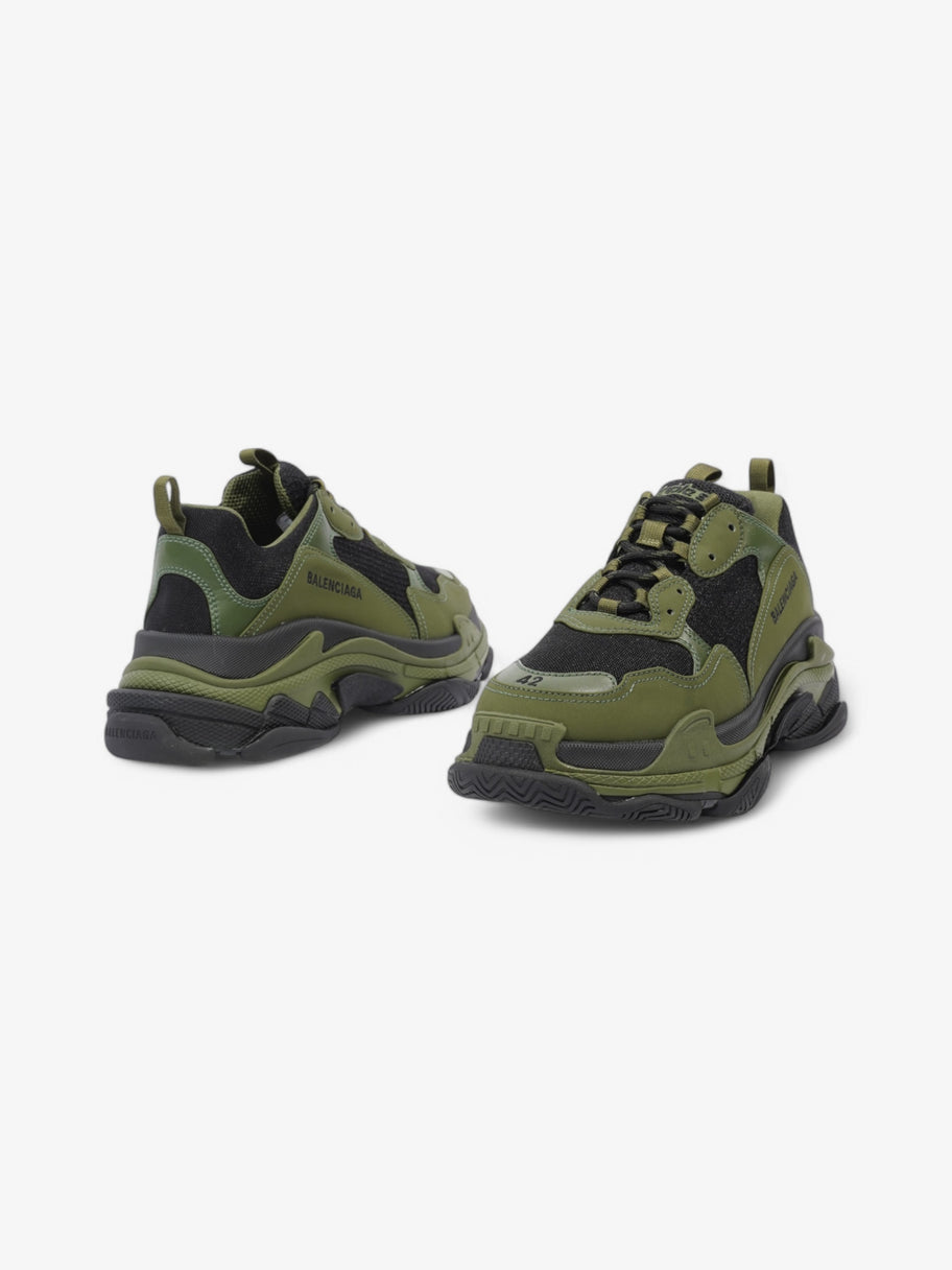 Balenciaga Triple S Black / Khaki Mesh EU 42 UK 8 Image 9